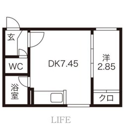 ローヤルハイツ菊水の物件間取画像